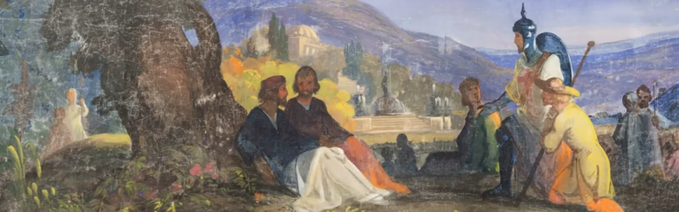 Christian at the Delectable Mountains