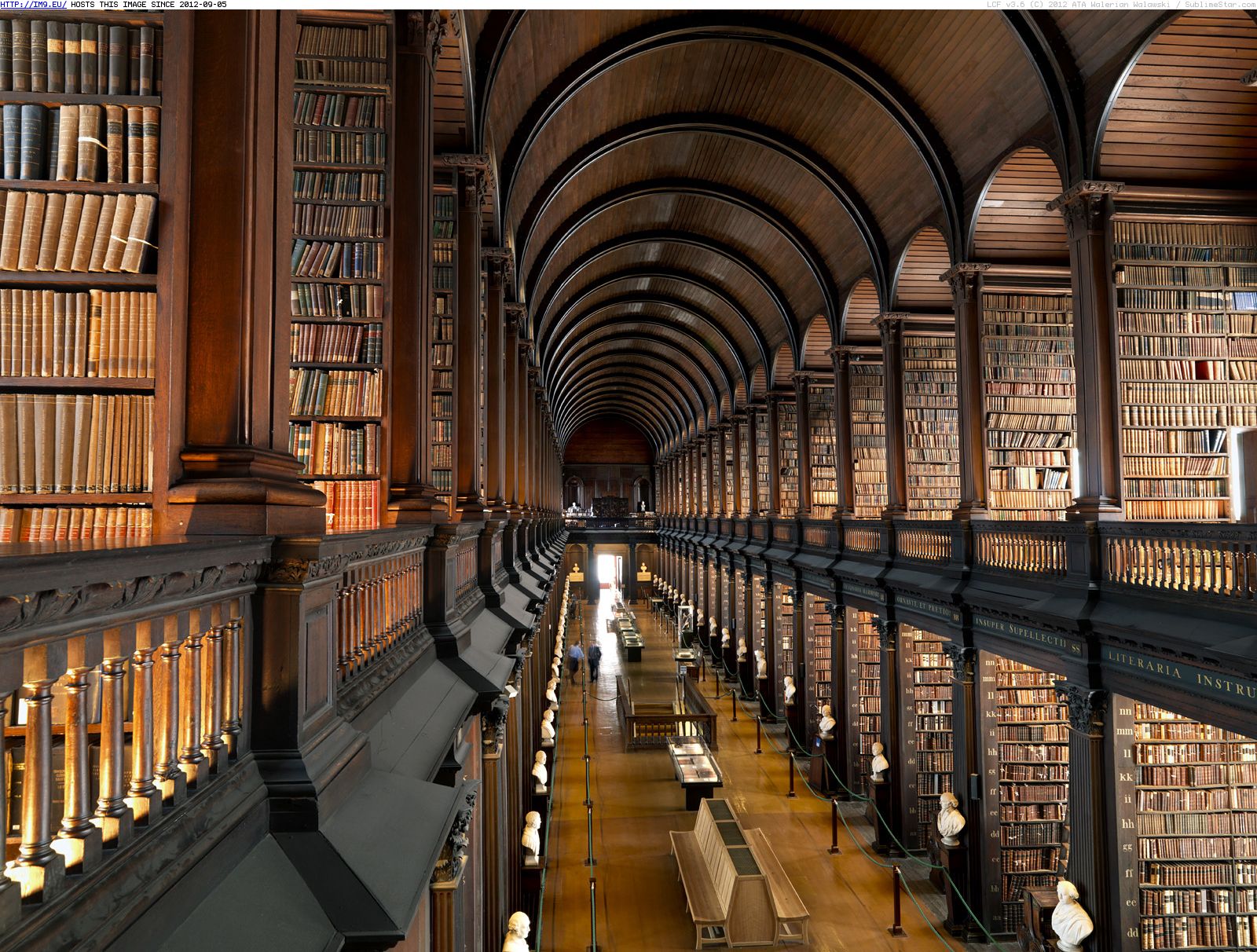 Old Library at Trinity College, Dublin, Ireland